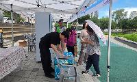 송파구시설관리공단, ‘무더위 쉼표, 생수 무료 나눔’ 캠페인 진행